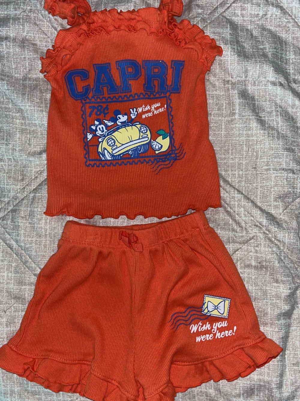 Disney Mickey & Friends 2T Two Piece Set